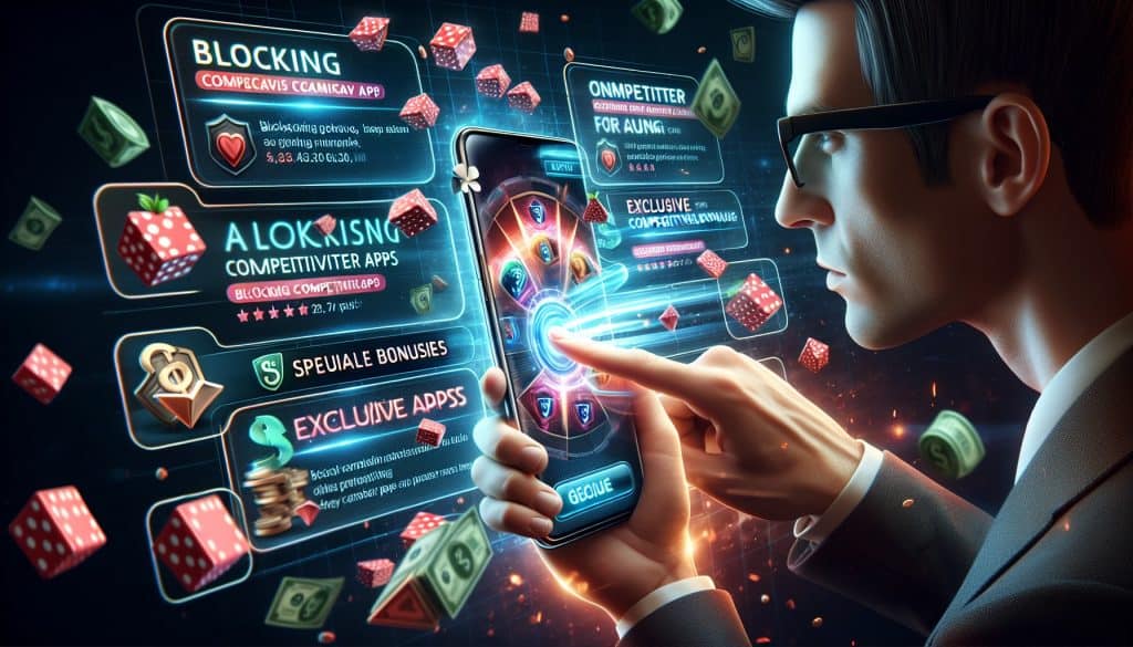 Casino aplikacije koje blokiraju konkurenciju