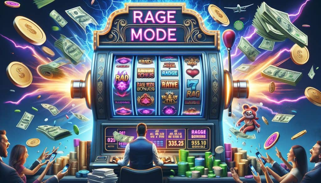 Kako igrati slotove koji koriste rage mode bonuse